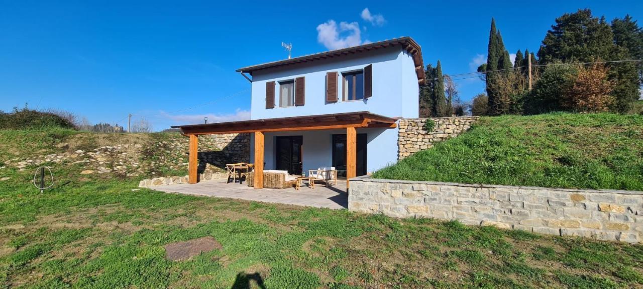 Villa Azzurra Immersa Nel Verde Tra Firenze, Arezzo E Siena Террануова-Браччоліні Екстер'єр фото